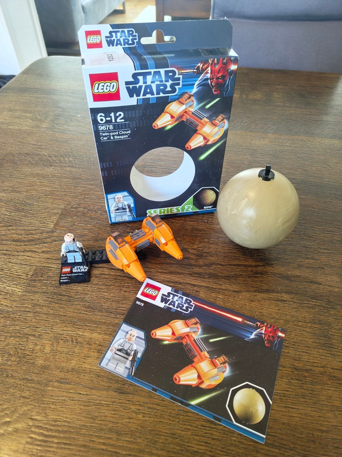 Lego Star Wars Twin-pod Cloud Car & Bespin (9678), Star Wars, Lego, Ophalen of Verzenden, Zo goed als nieuw
