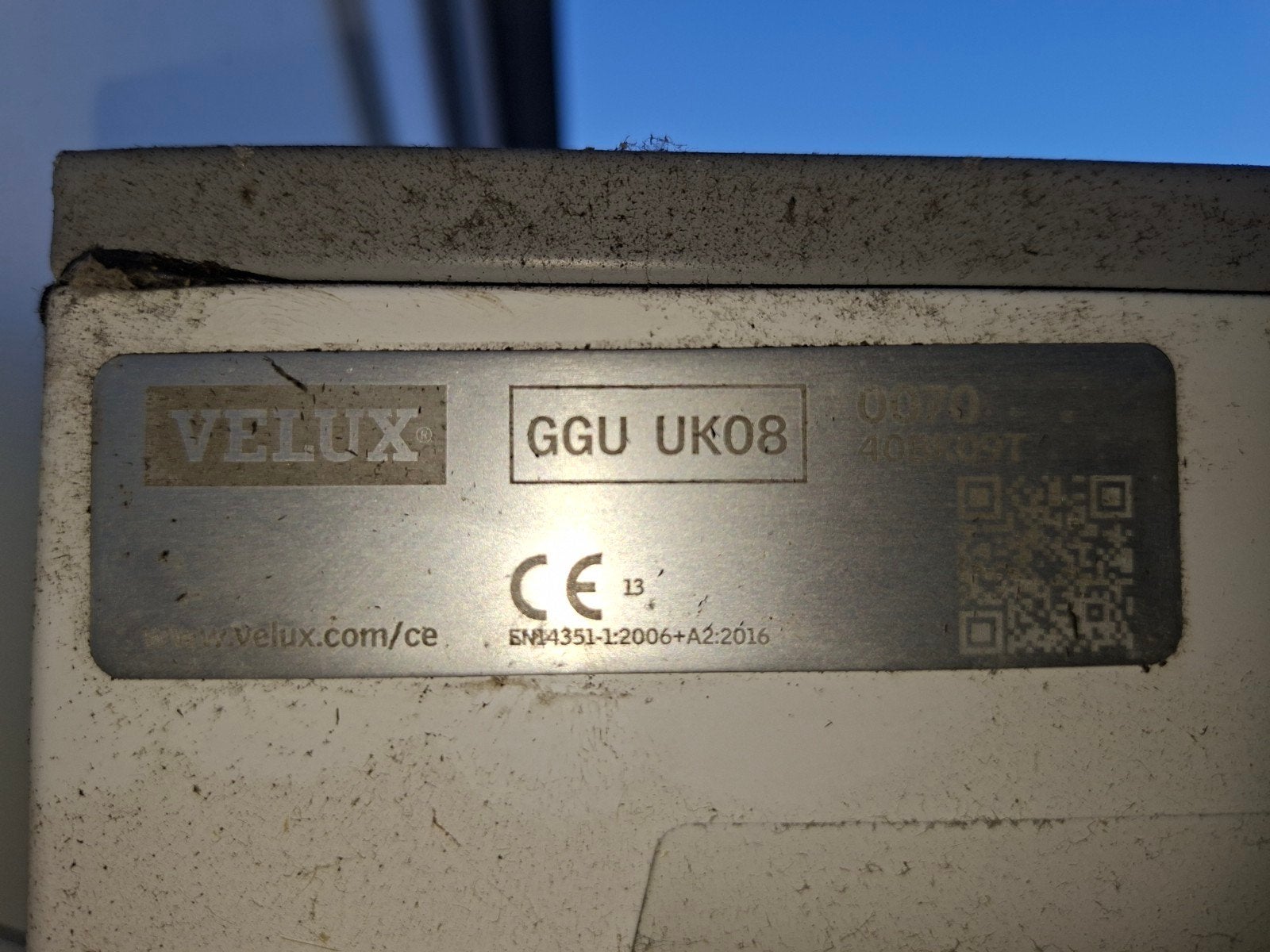 Velux GGU UK08 Kunststof Dakraam - Zo goed als nieuw, Ophalen, 80 tot 120 cm, 120 tot 160 cm, Zo goed als nieuw