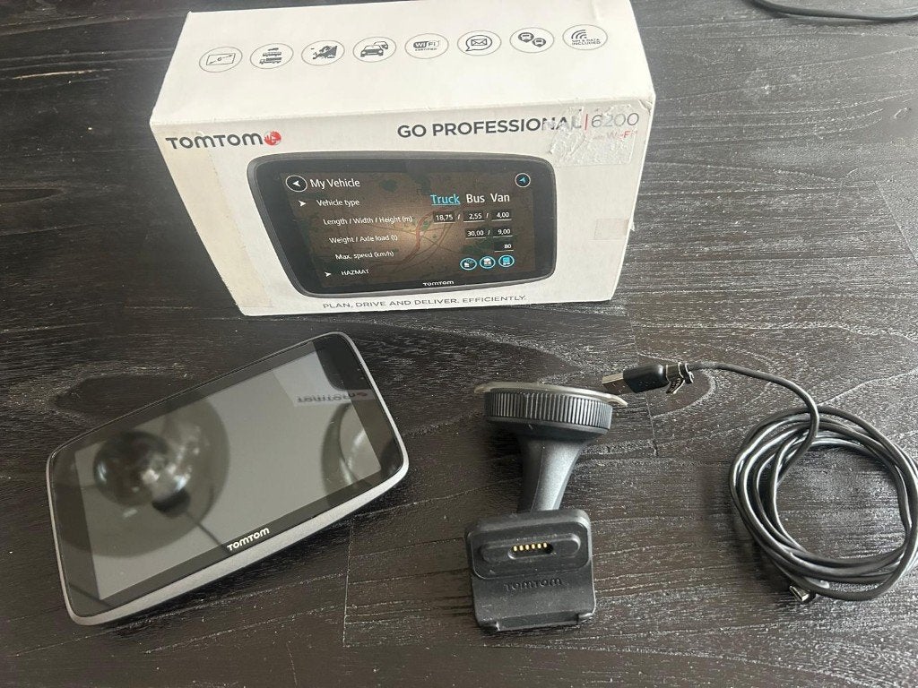 TomTom GO Professional 6200, Auto diversen, Autonavigatie, Ophalen of Verzenden, Gebruikt