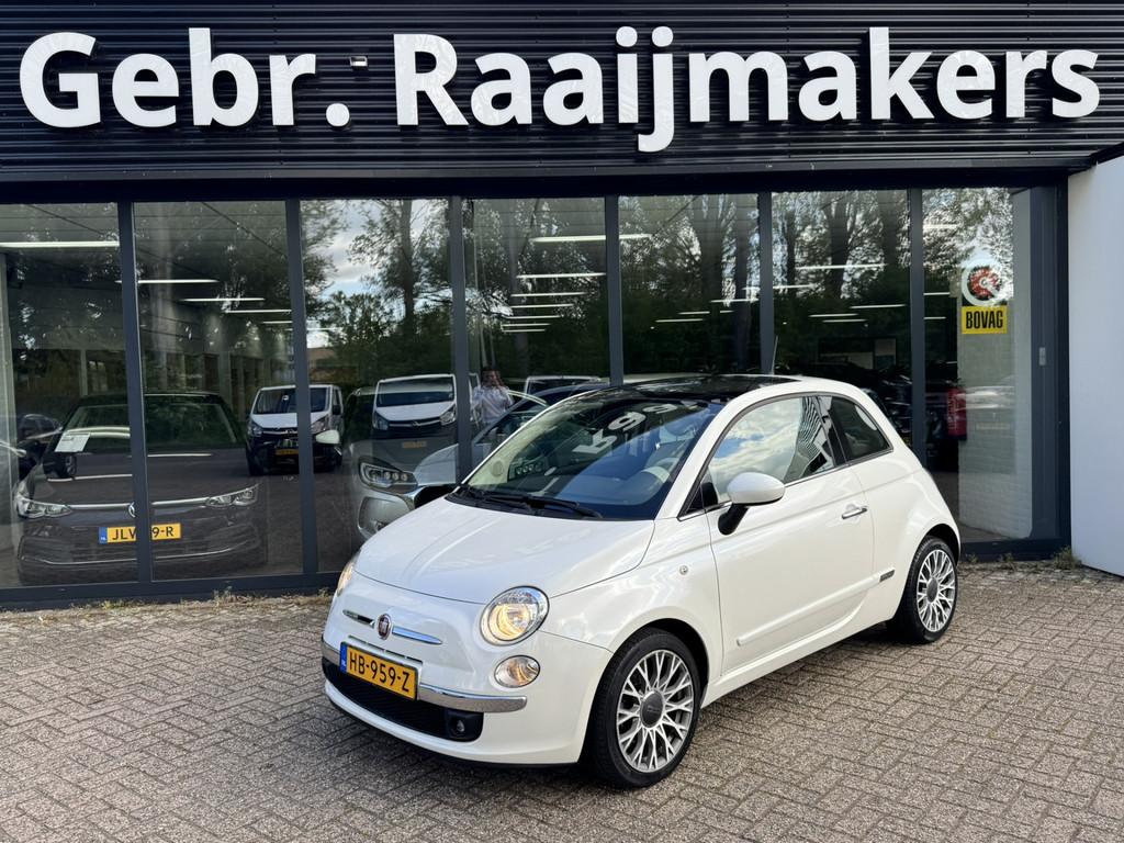 Fiat 500 0.9 TwinAir Turbo Vintage '57*Schuifdak*ECC*, Voorwielaandrijving, 12 maanden, Gebruikt, Bedrijf