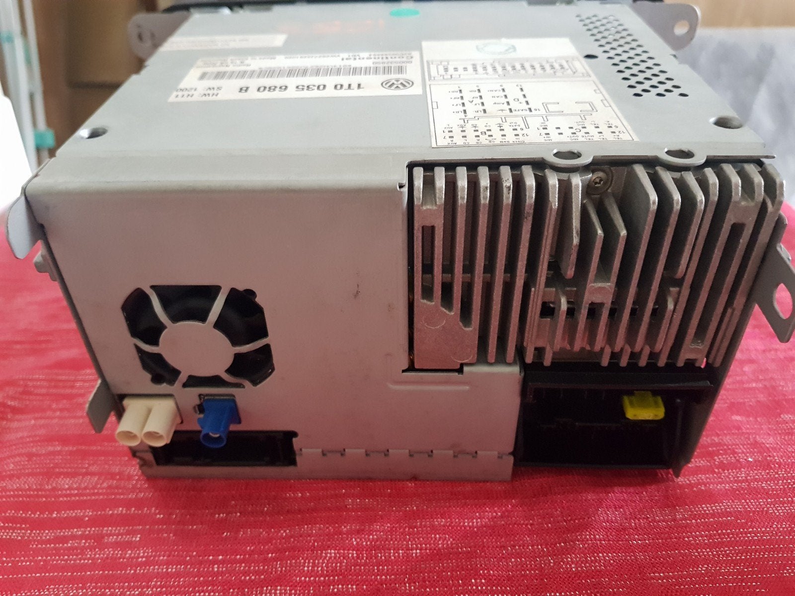 Volkswagen radio, Ophalen, Gebruikt