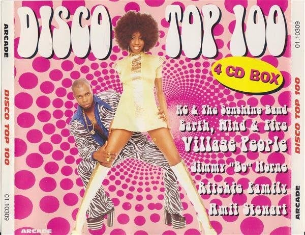 Disco Top 100 - 4 CD Box - Diverse Artiesten  Nieuw, Boxset, Ophalen of Verzenden, Disco, Nieuw in verpakking