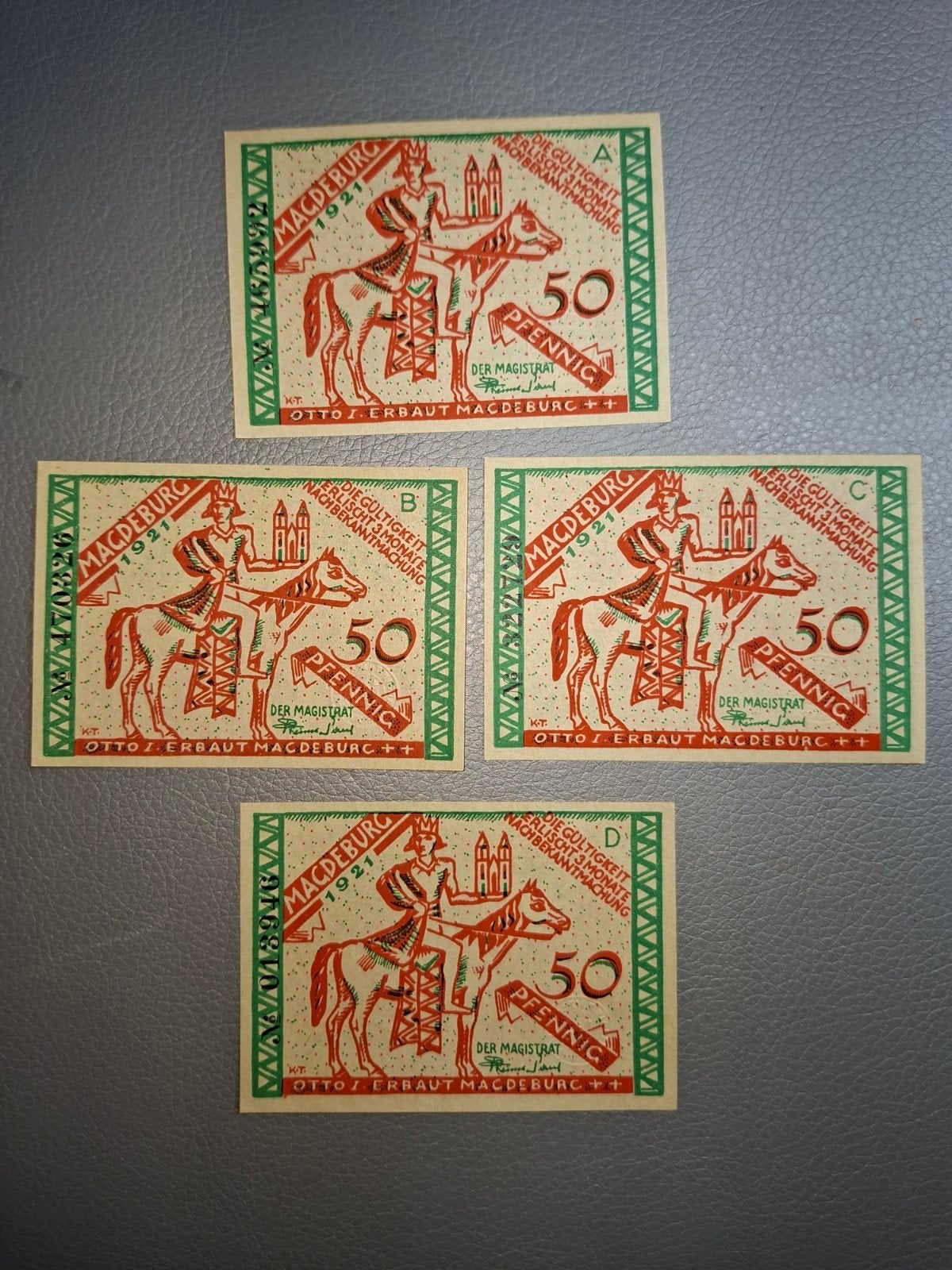 Duits Notgeld Magdeburg Noodgeld, Ophalen of Verzenden, Duitsland