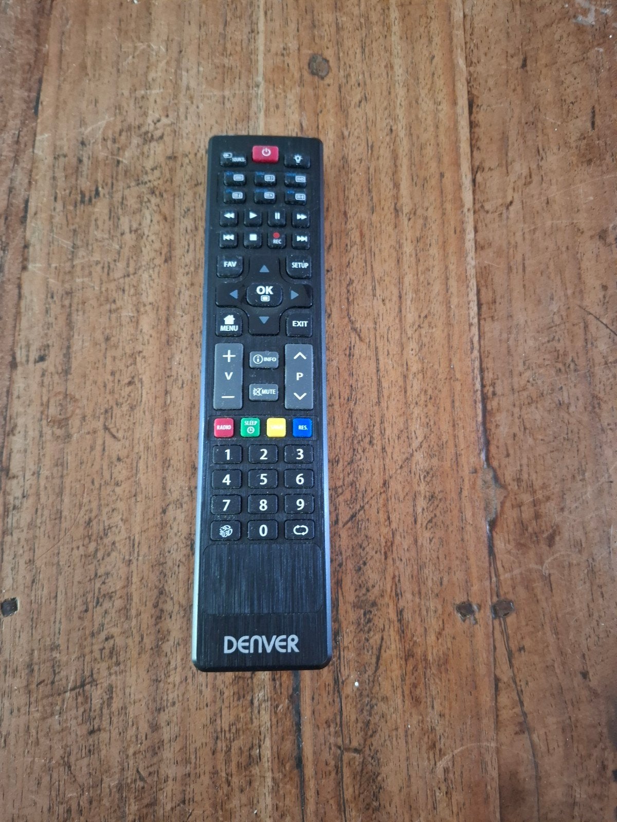 Denver afstandsbediening, Gebruikt, Ophalen of Verzenden, Origineel, Tv