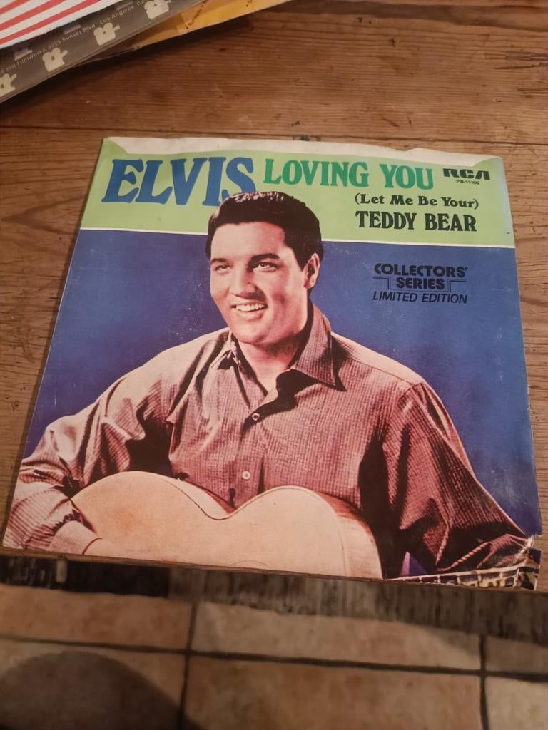 Elvis Presley - Loving You (Let Me Be Your) Teddy Bear, Cd's en Dvd's, Vinyl Singles, Limited edition, Ophalen of Verzenden, Gebruikt