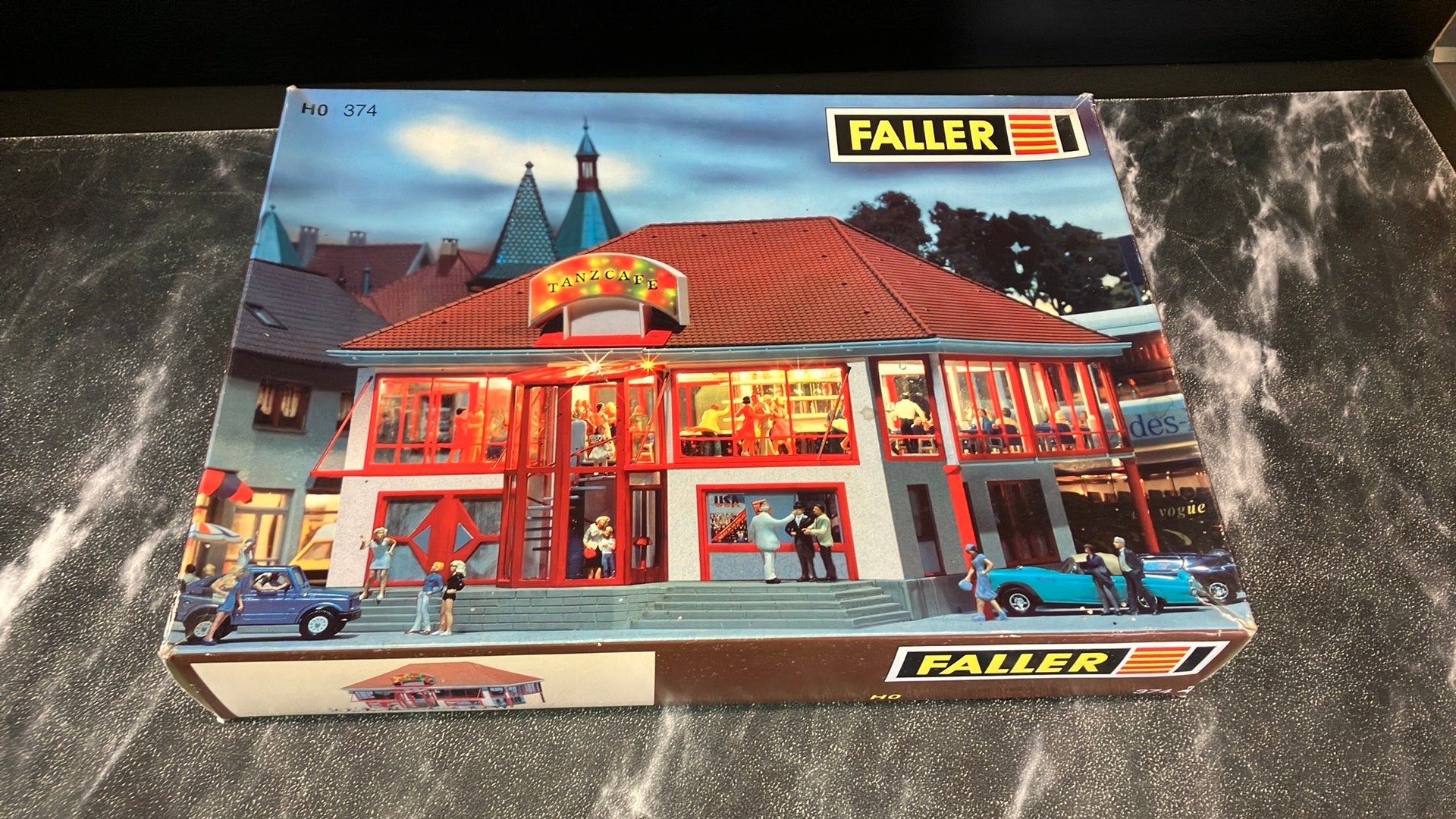 Faller H0 374 Dance Cafe doos met reserveonderdelen, Ophalen of Verzenden, Zo goed als nieuw, 1:50 tot 1:144