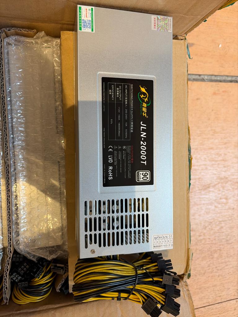 5x Nieuwe Voedingen voor Bitmain Antminers (ook los), Ophalen of Verzenden, Nieuw