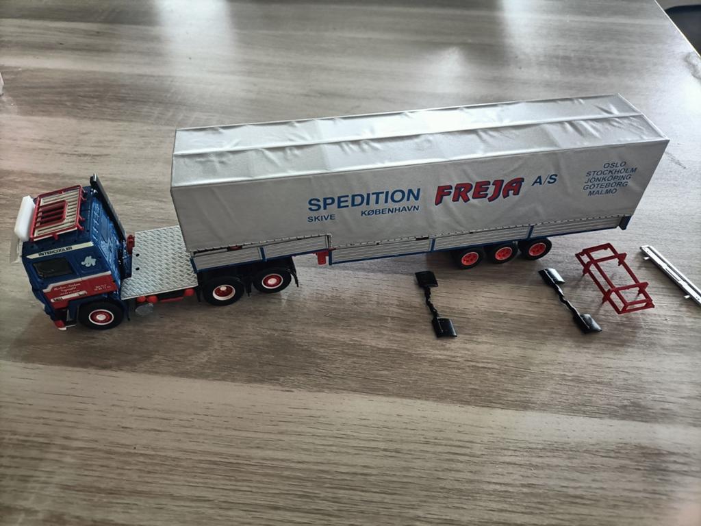 Tekno onderdelen Volvo F 12 Nielsen, Ophalen of Verzenden, Zo goed als nieuw, Bus of Vrachtwagen, Tekno
