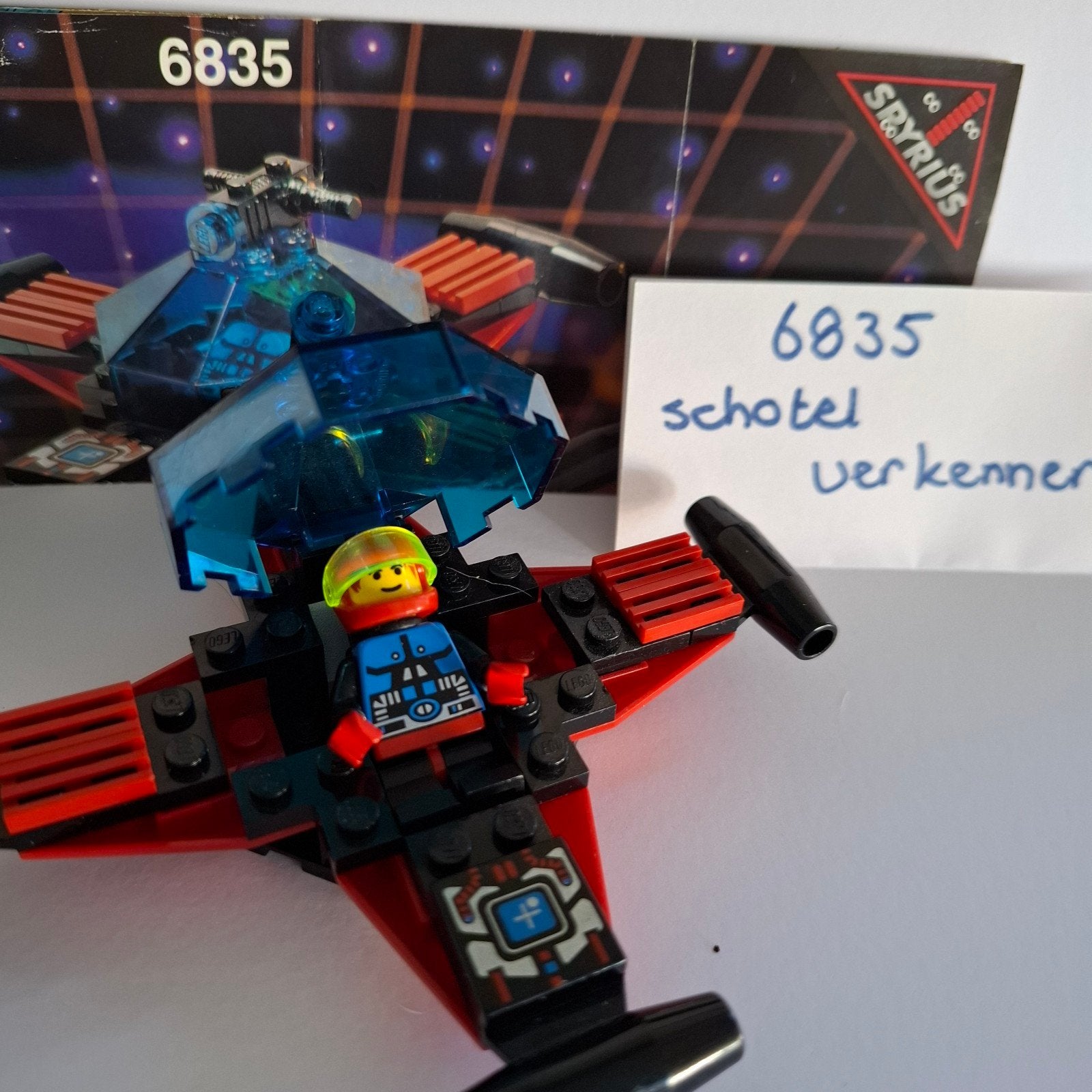 Lego  6835 schotelverkenner, spyrius, space, lego system, Compleet, Overige thema's, Lego, Ophalen of Verzenden