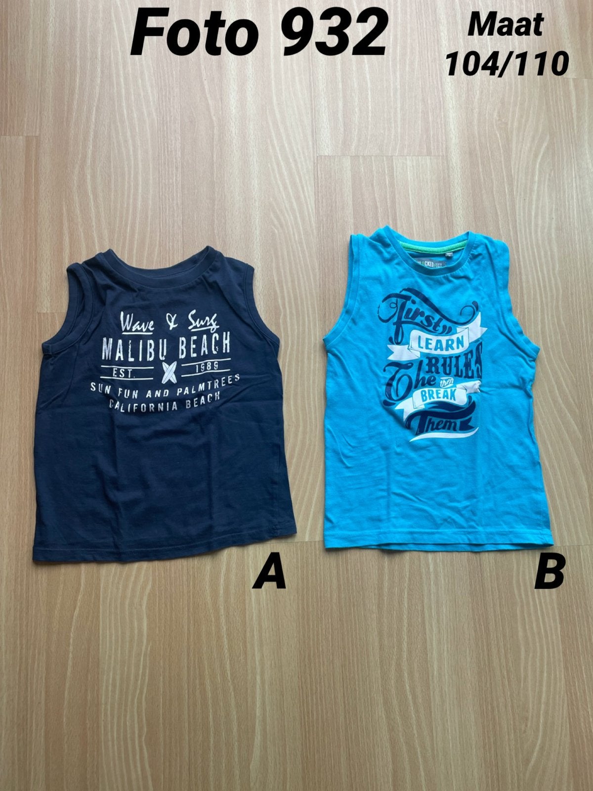 Zomer hemd jongen maat 104 zgan *foto 932*, Ophalen of Verzenden, Zo goed als nieuw, Jongen, Shirt of Longsleeve