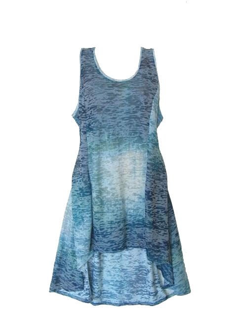 Nieuw.Blauw groen tuniek,achter langer,Exelle 46/48, Kleding | Dames, Grote Maten, Ophalen of Verzenden, Nieuw, Blauw, Blouse of Tuniek