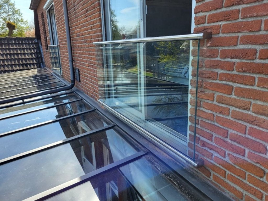 Glazen Frans balkonhekwerk G08, Ophalen, Zo goed als nieuw, Overige materialen, Overige typen