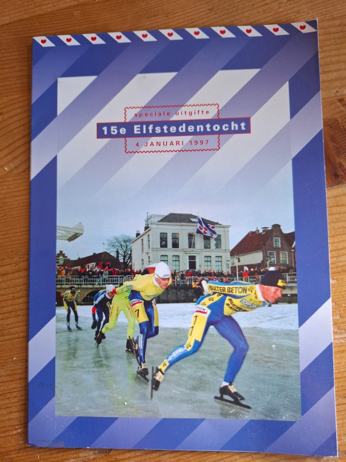 Speciale postzegeluitgifte 15e Elfstedentocht 1997, Postzegels en Munten, Ophalen of Verzenden