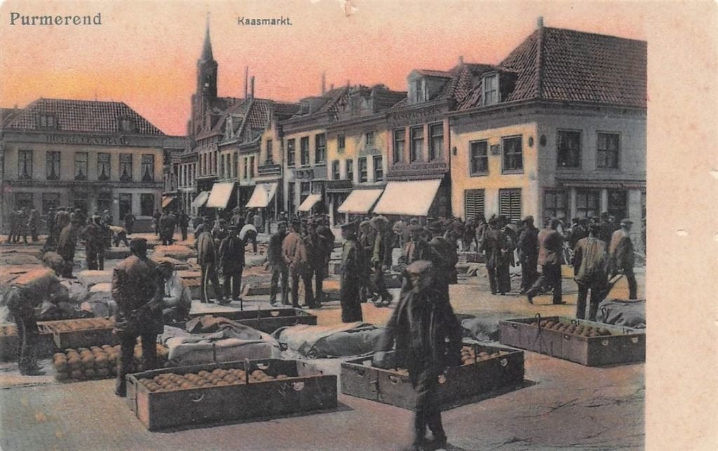 702-347-021 Purmerend Kaasmarkt, Verzenden, Voor 1920, Noord-Holland