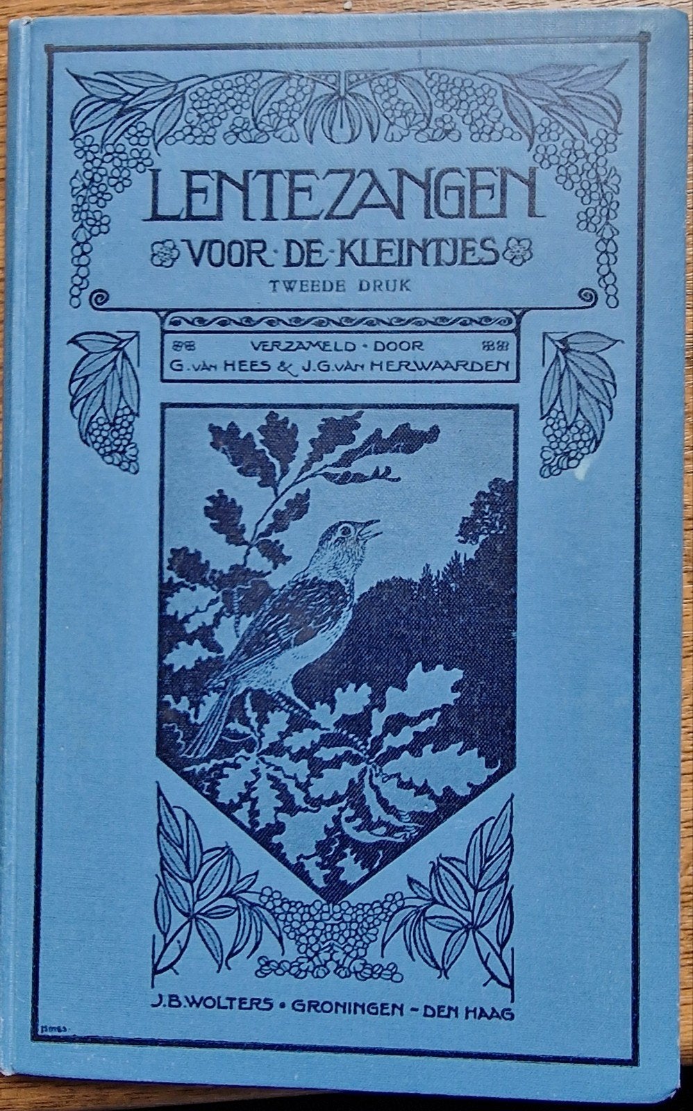 Lentezangen voor de Kleintjes - Gilles van Hees (1923), Ophalen of Verzenden, Gelezen, Gilles van Hees en J.G. van Herwaarden