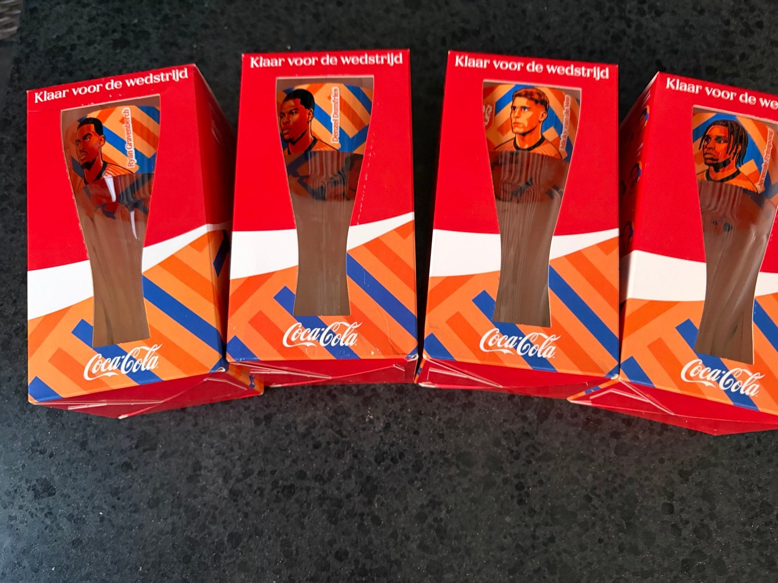 Coca-Cola Glazen WK Voetbal, Ophalen of Verzenden, Nieuw, Gebruiksvoorwerp