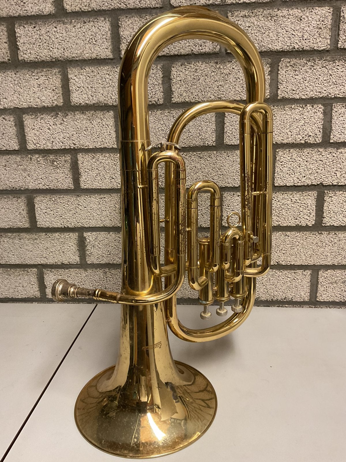 Eufonium, Ophalen, Gebruikt, Euphonium of Tenortuba, Met koffer of draagtas