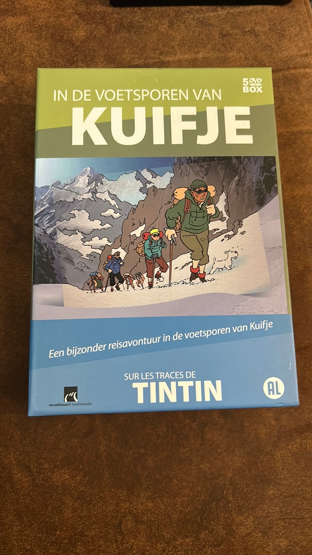 Kuifje -  in de voetsporen van kuifje, Alle leeftijden, Ophalen of Verzenden, Zo goed als nieuw