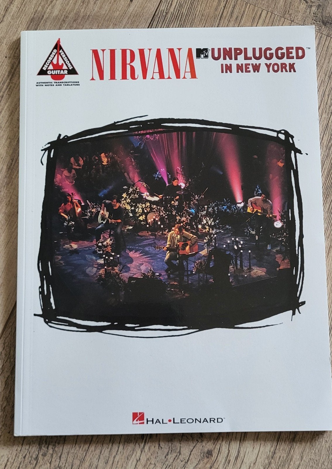 Nirvana MTV Unplugged in New York Gitaar Tablatuur Boek, Muziek en Instrumenten, Ophalen of Verzenden, Zo goed als nieuw, Artiest of Componist
