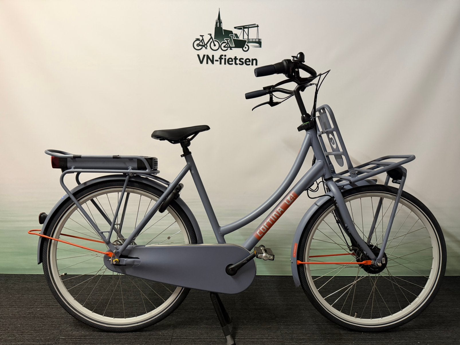 Topstaat Cortina E-U4 elektrische fiets - 6212KM - 504WH, Ophalen, Gebruikt, Cortina, Cortina