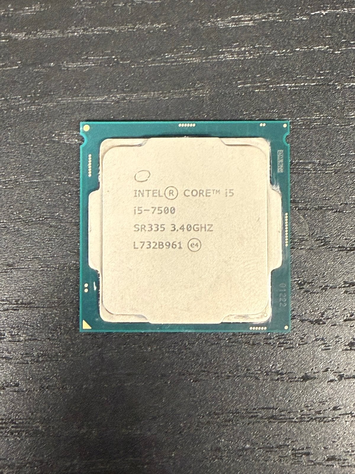 Intel Core i5-7500 3.40GHz Quad-Core Processor, Ophalen of Verzenden, Gebruikt, 4-core, 3 tot 4 Ghz