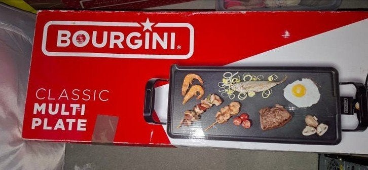 gebruikt: Bourgini bak / grill plaat, Ophalen, Gebruikt