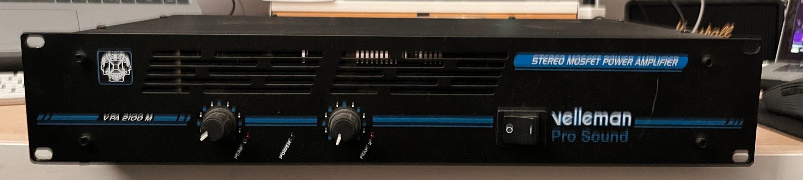 Velleman VPA 2100 M Stereo Eindversterker - Pro Sound, Muziek en Instrumenten, Ophalen, Gebruikt