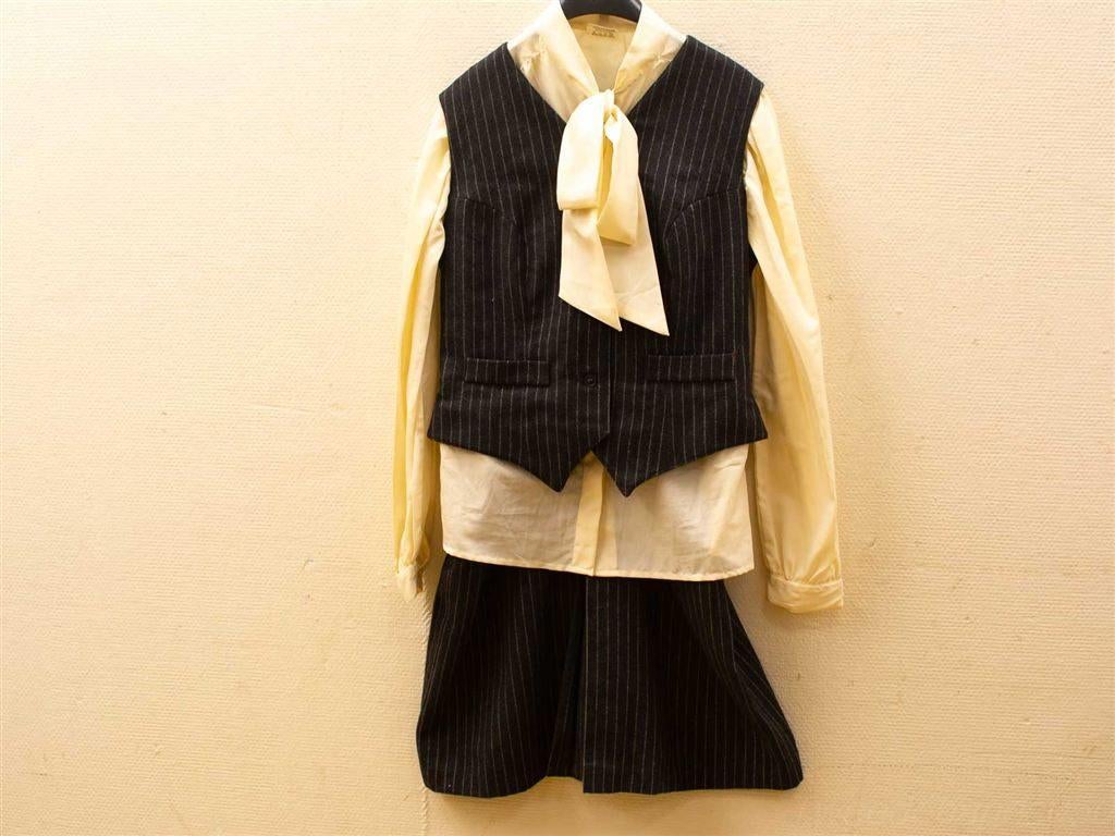 Denise Daecy mantelpakje 36385, Kleding | Dames, Ophalen of Verzenden, Gedragen, Maat 42/44 (L), Zwart