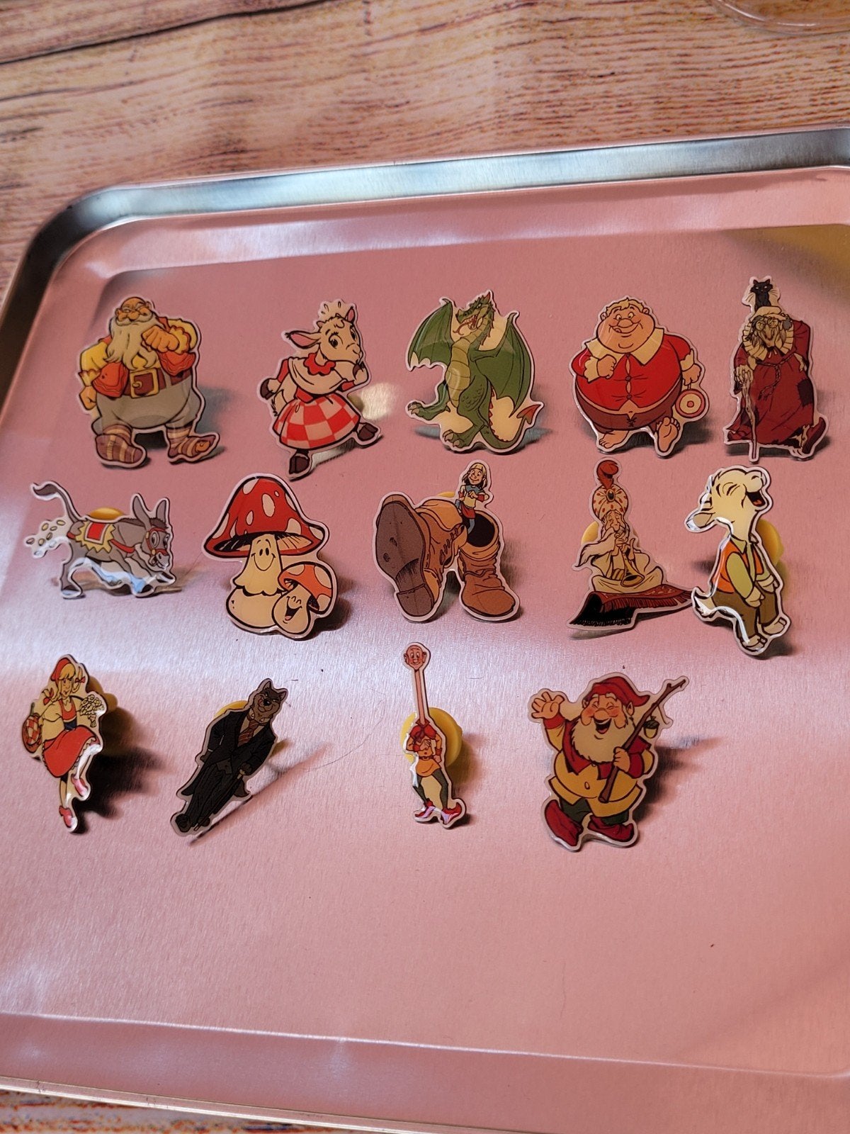 Efteling Pins Sprookjesbos - Set van 12 unieke speldjes, Verzamelen, Speldjes, Pins en Buttons, Ophalen of Verzenden