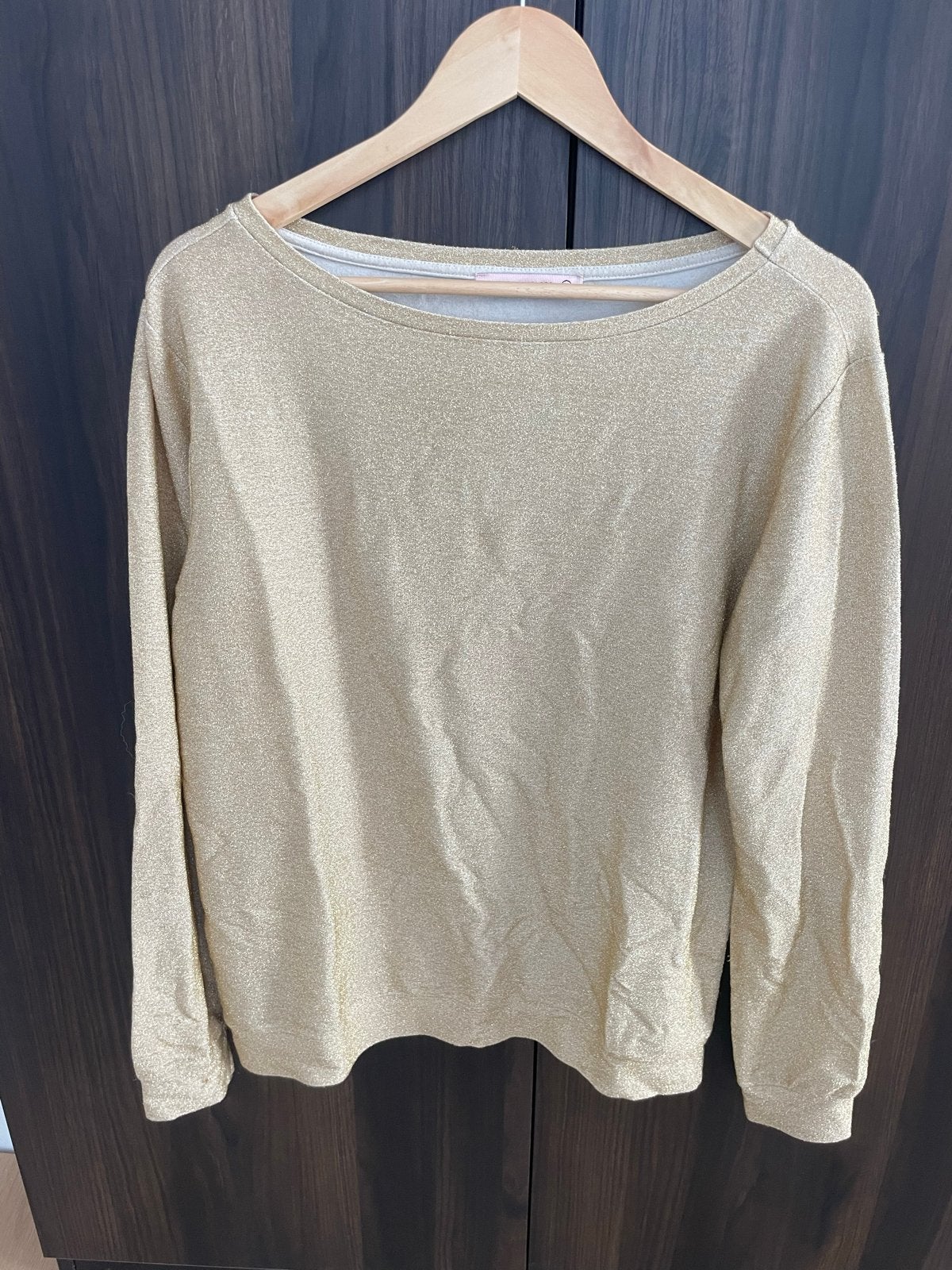 Studio Anneloes Goudkleurige Glitter Trui Maat XL, Ophalen of Verzenden, Zo goed als nieuw, Maat 46/48 (XL) of groter, Goud