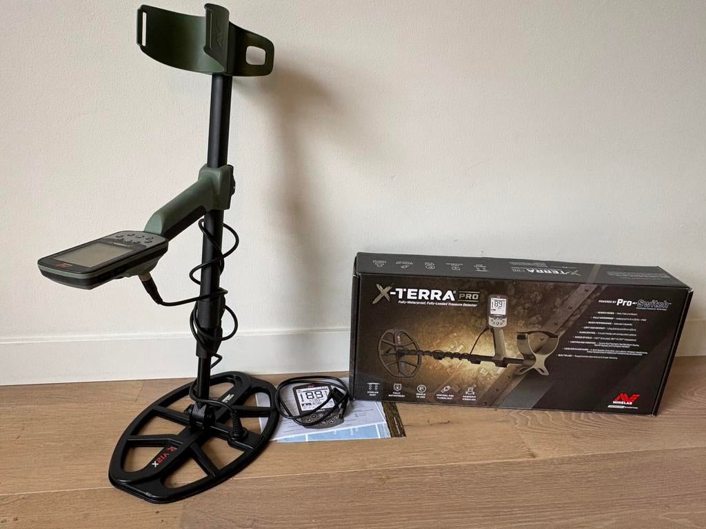 Metaaldetector  Minelab X-TERRA pro, in zeer nette staat., Hobby en Vrije tijd, Ophalen of Verzenden, Zo goed als nieuw, Overige merken