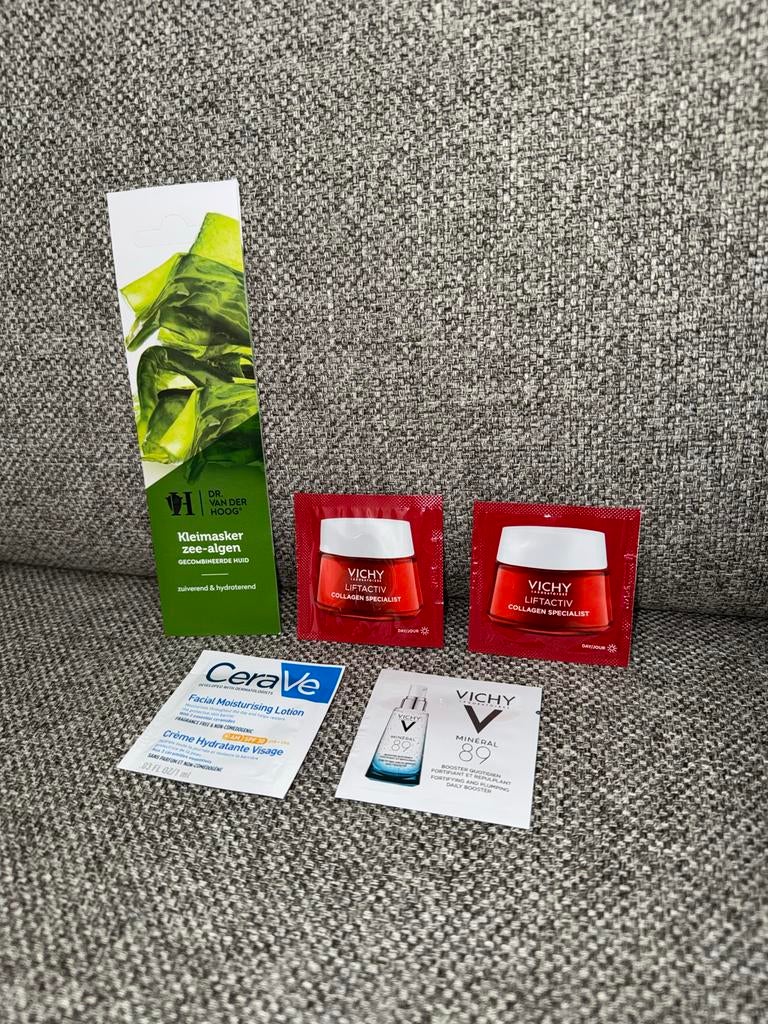 Huidverzorgingspakket: Dr. van der Hoog, CeraVe, Vichy, Ophalen of Verzenden, Nieuw, Gehele gezicht, Verzorging