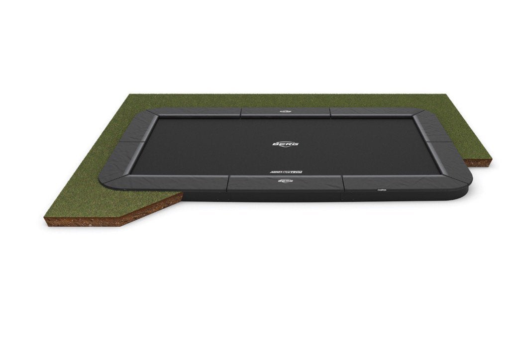 Nieuwe BERG Ultim C FlatGround 330 Springdoek + Beschermrand, Ophalen, Nieuw