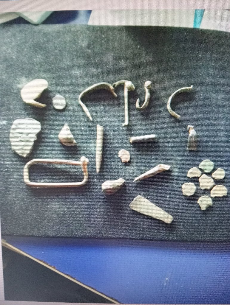 groot Lot diverse Romeinse Periode bronze Items, Antiek en Kunst, Antiek | Koper en Brons, Ophalen of Verzenden, Brons