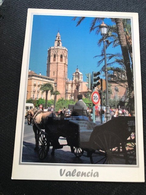 Valencia, Spanje, Ophalen of Verzenden, Voor 1920, Ongelopen, Frankrijk
