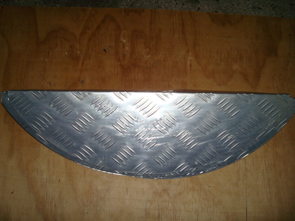 Aluminium traanplaat - Diverse afmetingen, Minder dan 50 cm, Gebruikt, Minder dan 50 cm, Ophalen of Verzenden
