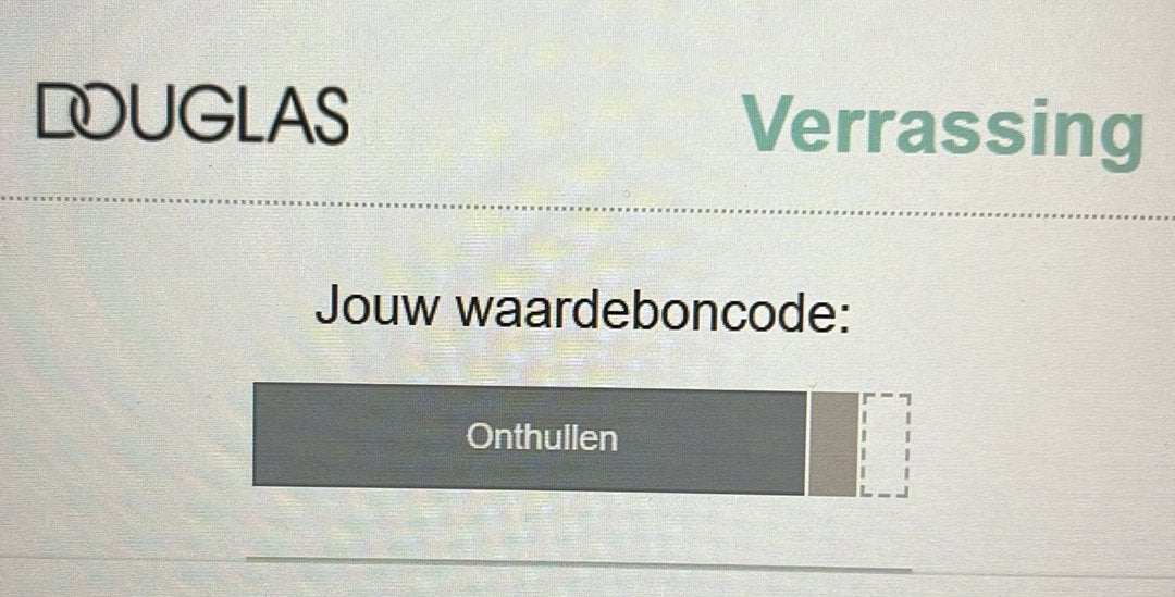 Voucher Douglas