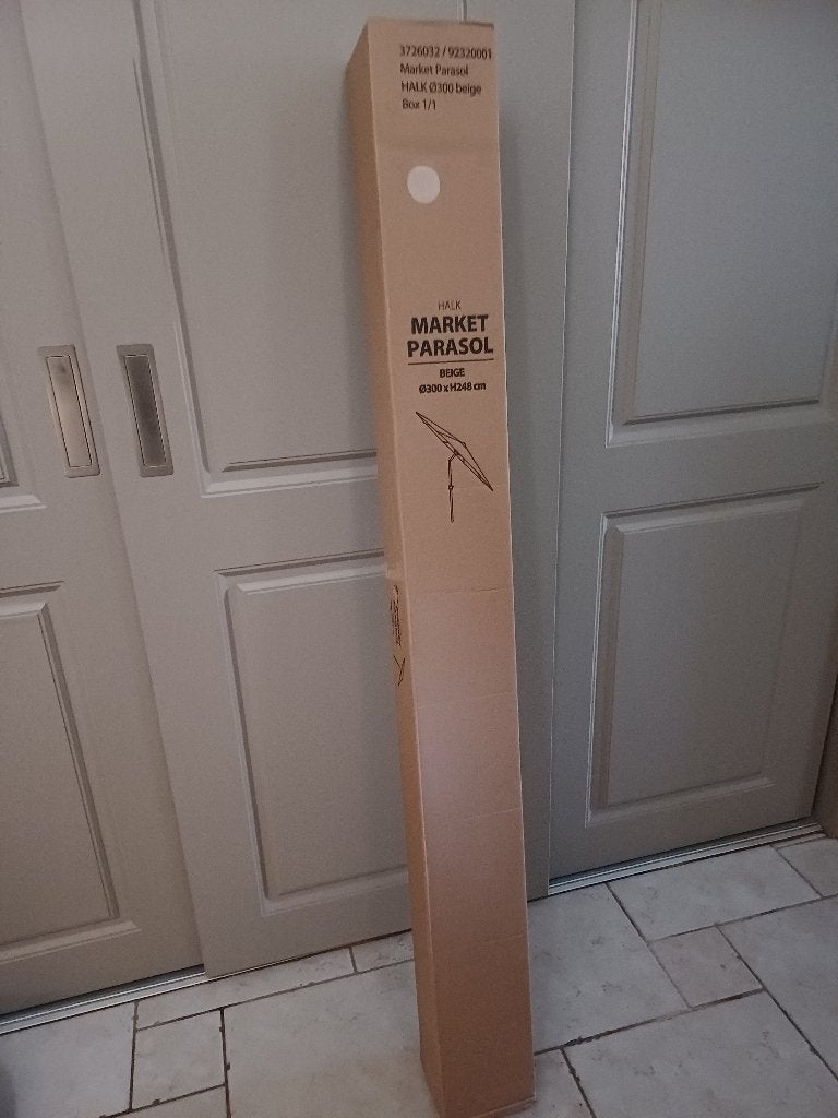 Parasol nieuw, Ophalen, Kantelbaar, Nieuw, 2 tot 3 meter