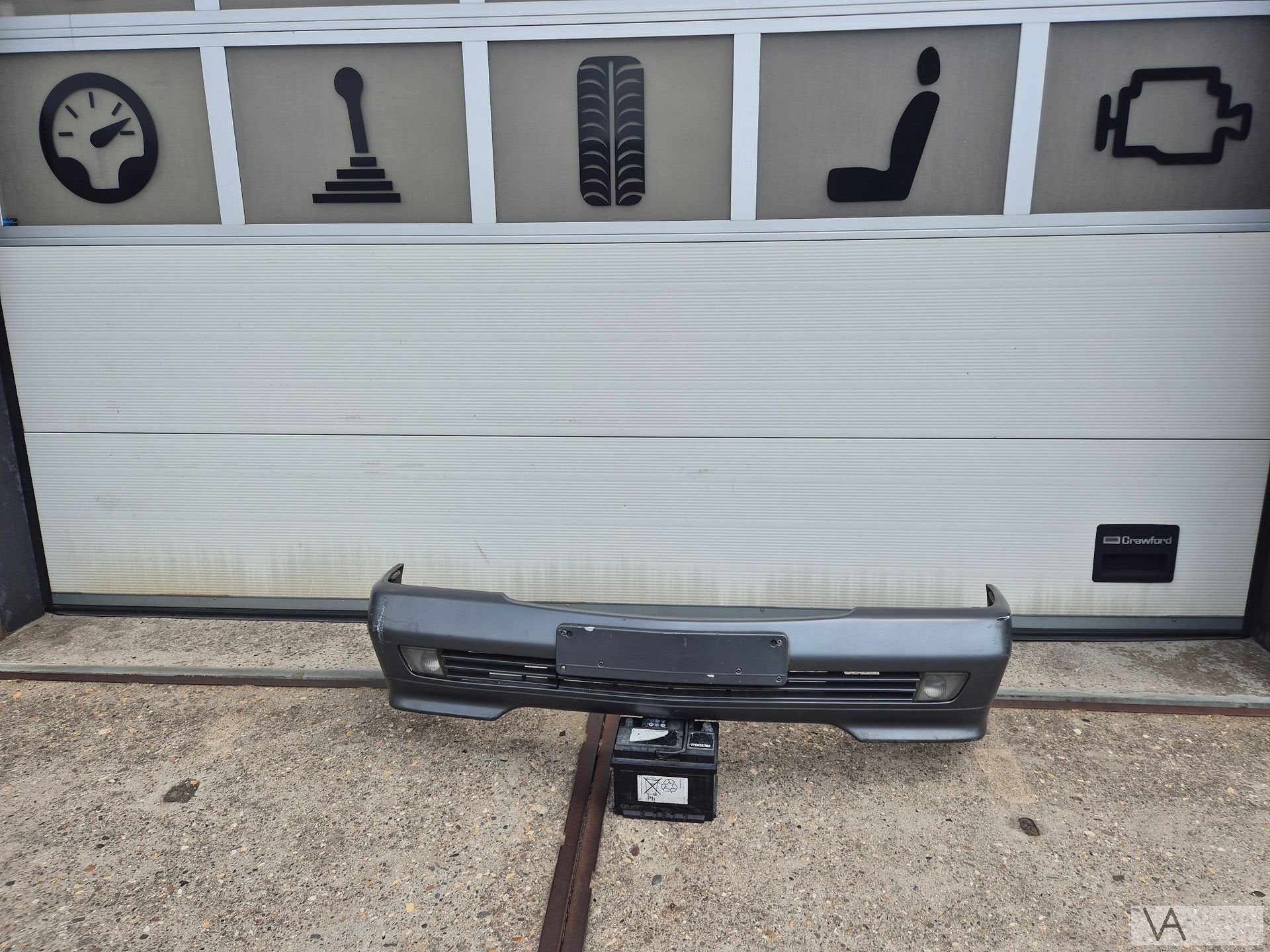 Voorbumper van Mercedes SL R129 1989 - 1996 SCHADEVRIJ €1250, Gebruikt, -, Voor, Ophalen of Verzenden