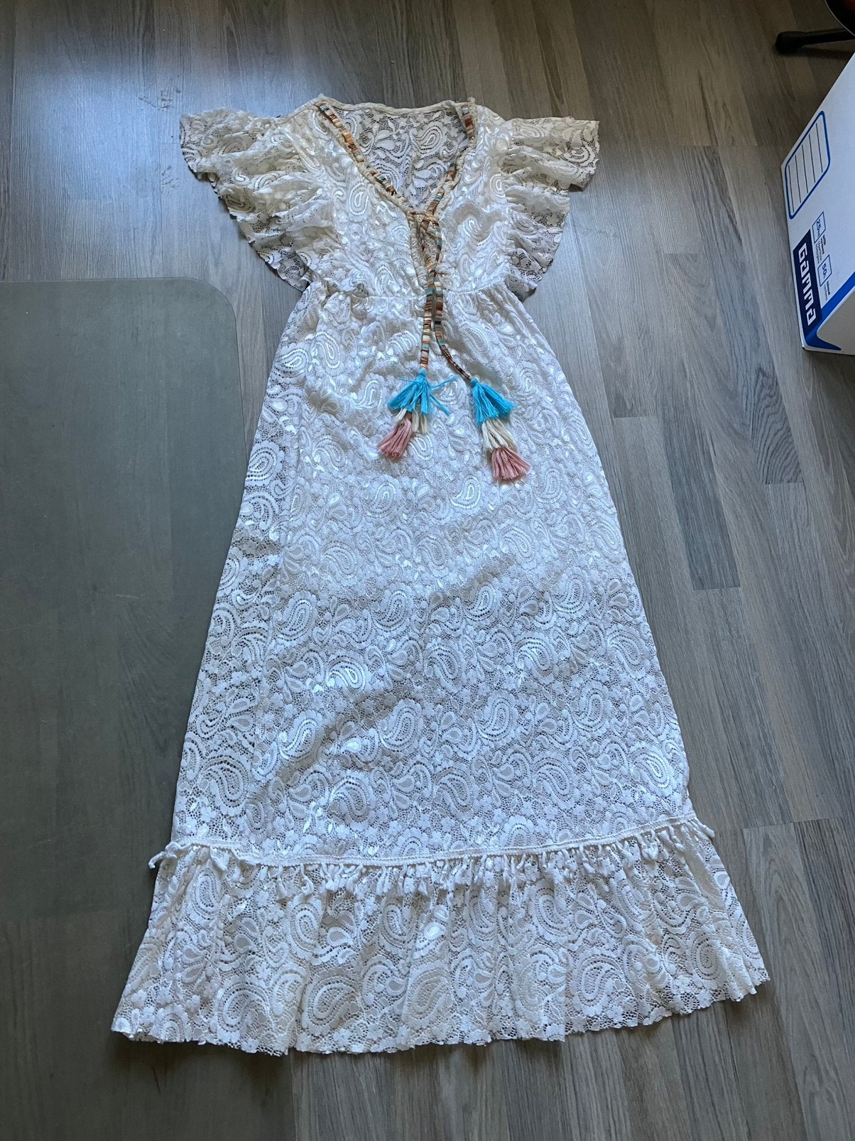 Super leuke Ibiza jurk maat S/M super koopje, Kleding | Dames, Ophalen of Verzenden, Zo goed als nieuw, Overige kleuren