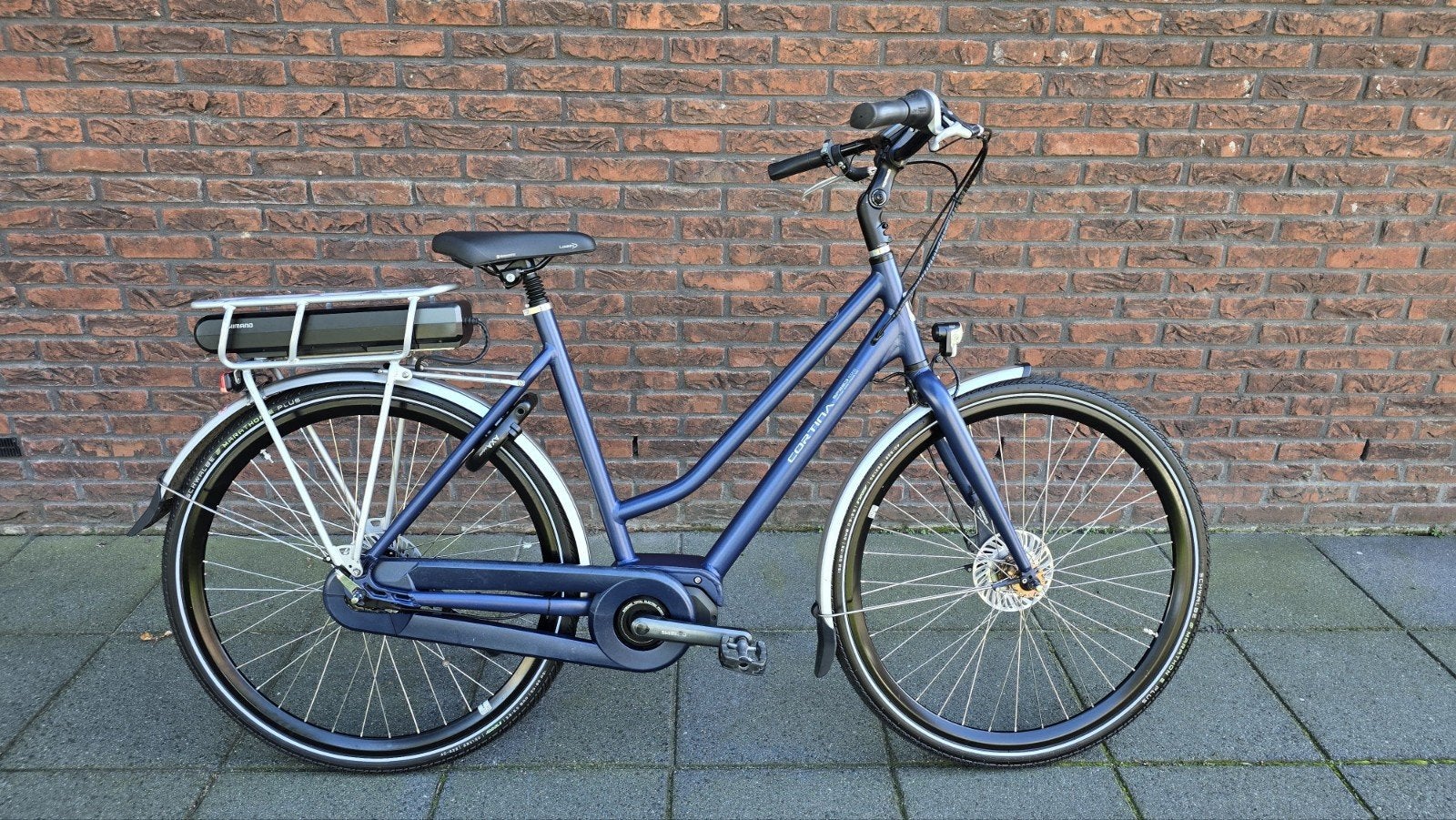 Zeer Nette CORTINA Dames E-Bike met Middenmotor  500 Wh Accu, Fietsen en Brommers, Ophalen, Zo goed als nieuw, Overige merken