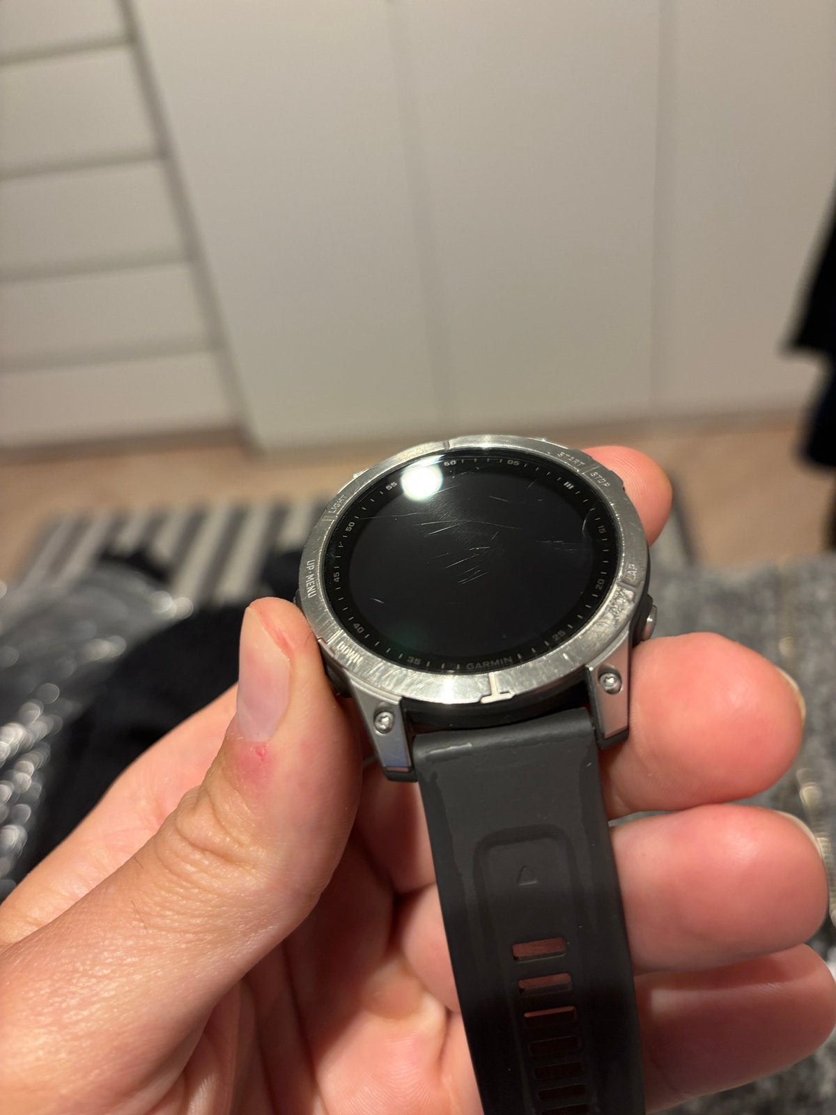 Garmin Fenix 7 - 47 mm, Ophalen, Gebruikt, Zwart, Android