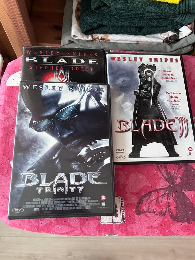 Blade, Blade II, Blade Trinity, Vanaf 16 jaar, Ophalen of Verzenden, Zo goed als nieuw, Vampiers of Zombies