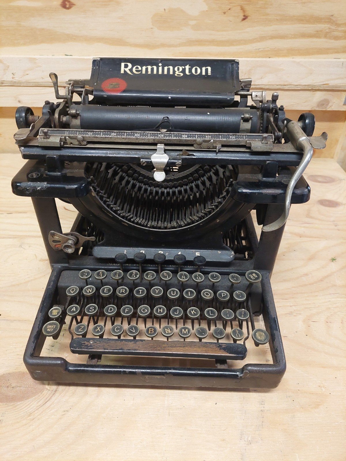 Antieke typemachine Remington, Diversen, Ophalen, Gebruikt