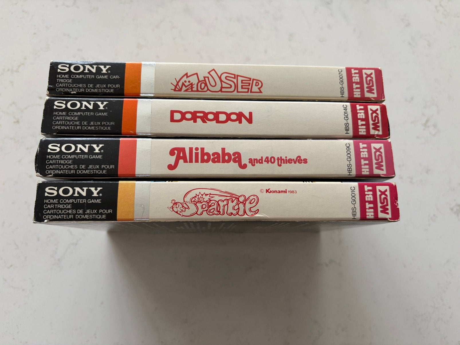 4 sony hitbit Games voor MSX, Computers en Software, Ophalen of Verzenden