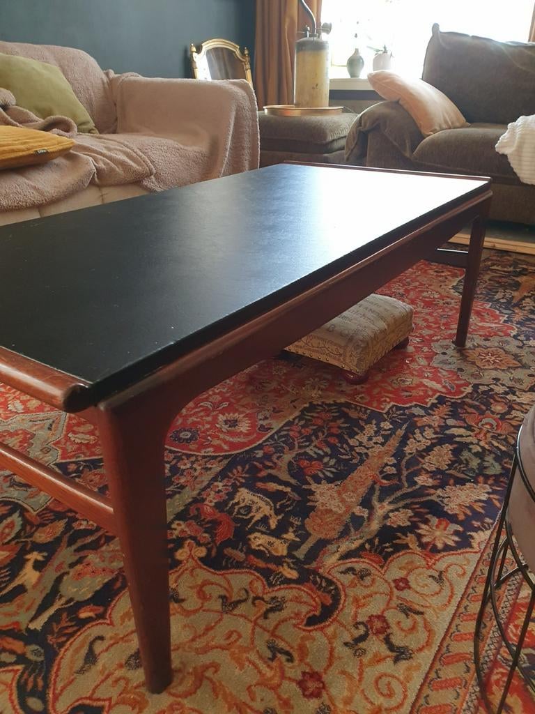 Vintage salontafel, Huis en Inrichting, Tafels | Salontafels, Ophalen, Gebruikt, 100 tot 150 cm, 50 tot 100 cm