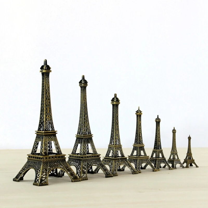Metalen Eiffeltoren / Frankrijk Souvenir Gebouw Model, Verzenden, Nieuw, Overige typen