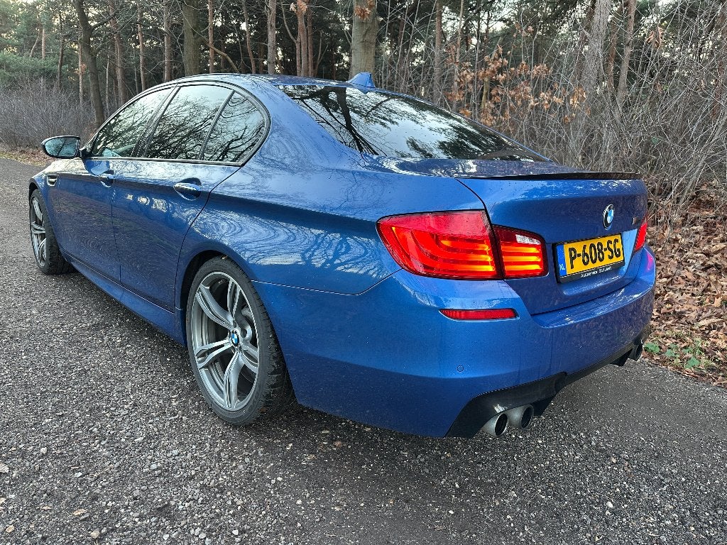 BMW M5 F10 4.4 V8 Monte-Carlo Blauw-metallic, Automaat, Achterwielaandrijving, 1890 kg, Particulier
