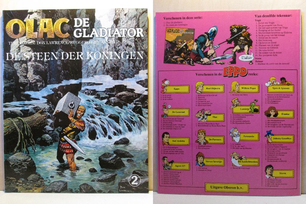 Olac de gladiator 2 + 4 (SC), Boeken, Stripboeken, Meerdere stripboeken, Ophalen of Verzenden, Nieuw, Don Lawrence