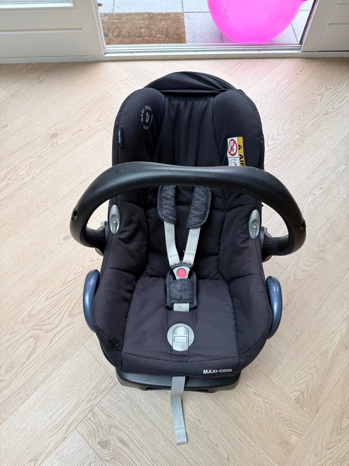 Maxi-Cosi Baby Autostoel met FamilyFix Isofix Base, Ophalen, Gebruikt, Zijbescherming, Isofix